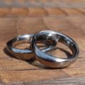 建築家とコラボレーション ハフニウムの結婚指輪　Hafnium Rings
