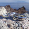 イリジウムに金属アレルギー反応が出る過敏な方でも安心のハフニウムの結婚指輪