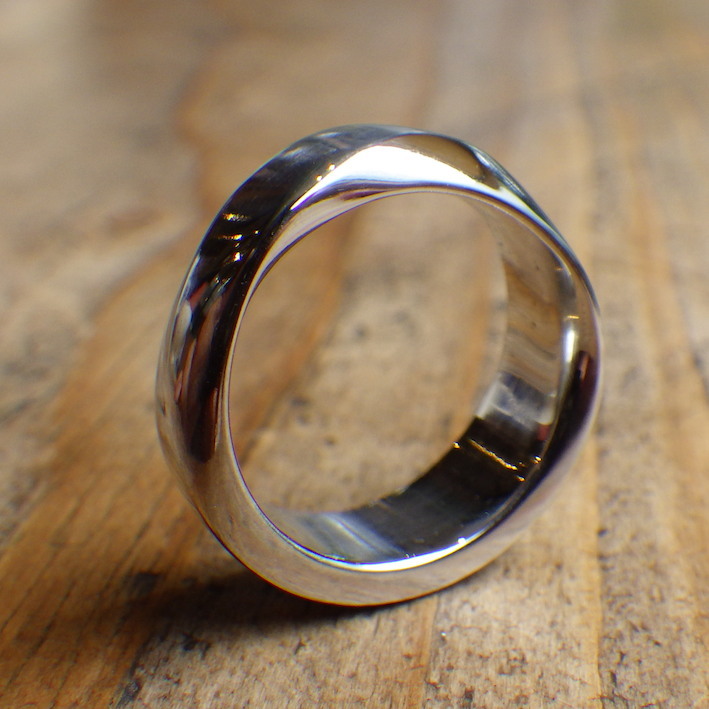 この世で他にない存在感・イリジウムの指輪　Iridium Ring