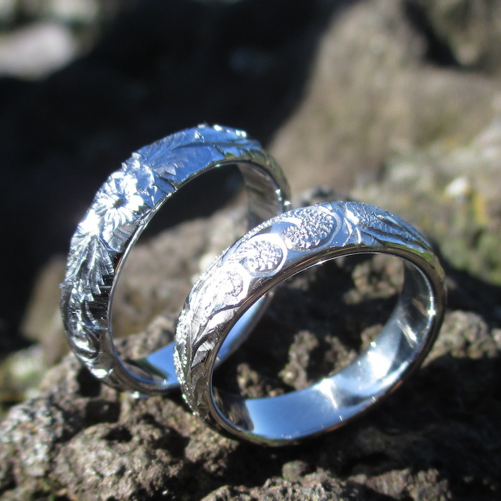 バナジウムの指輪とニオブの指輪