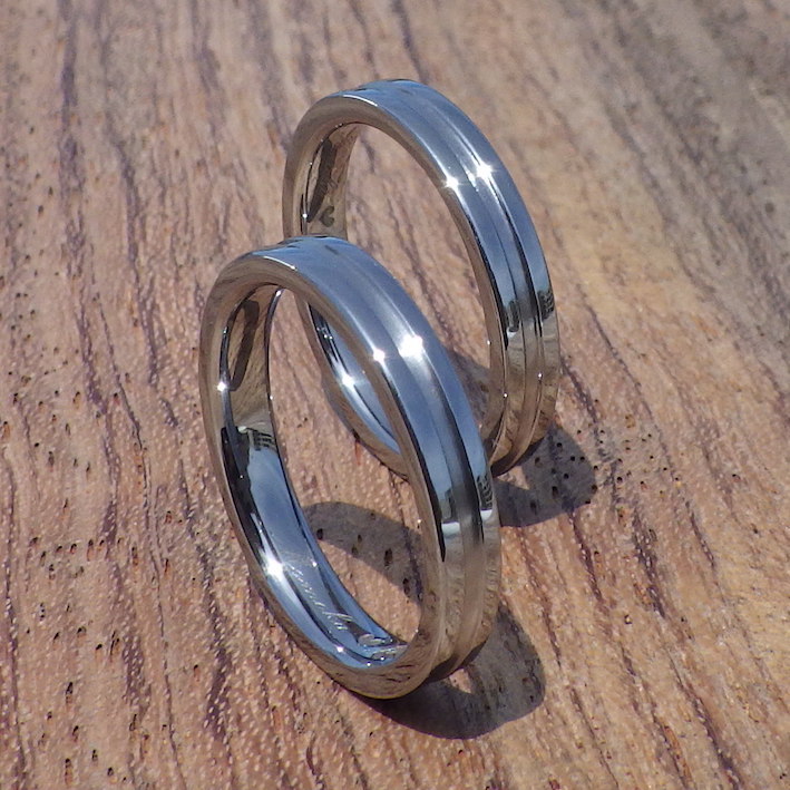 イメージが形になるオーダーメイドスタイル・タンタルの結婚指輪　Tantalum Rings