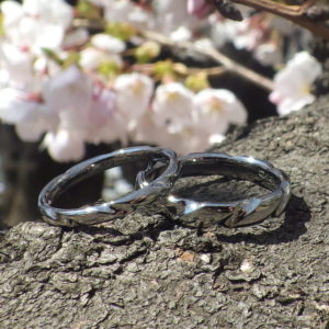 想いを形にする造形技術・ハフニウムの結婚指輪　Hafnium Rings
