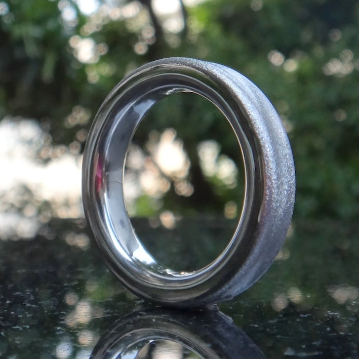 宇宙に誇れる！純イリジウムの指輪　Iridium Ring