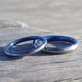 金属アレルギーにならないハフニウムの結婚指輪