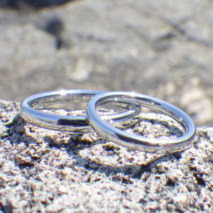 ５ヶ月待ちの究極の指輪・イリジウムの結婚指輪　Iridium Rings