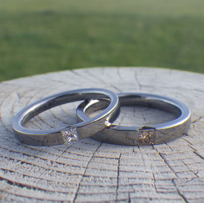 パートナーさまを想う気持ちを形に！タンタルの結婚指輪　Tantalum Rings